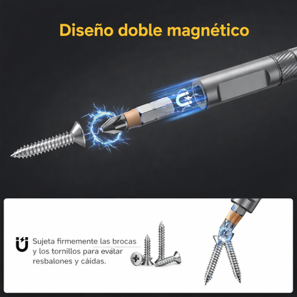 Destornillador Magnetico con Trinquete 24 en 1 - TorqueX™