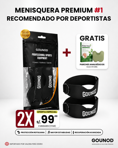 GOUNOD™ - Menisquera de silicona Premium